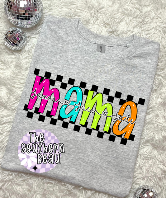Custom Checkered Mama